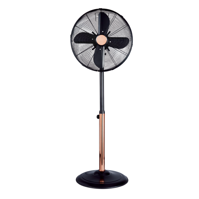 Ventilateur de support à courant alternatif de moteur à 4 pales de gril de sécurité à grande vitesse 